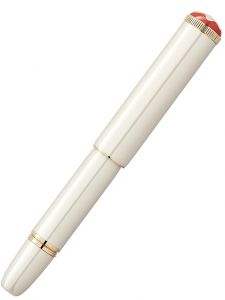 Bút máy Montblanc Heritage Rouge et Noir "Baby" Special Edition Ivory-coloured Fountain M MB128121