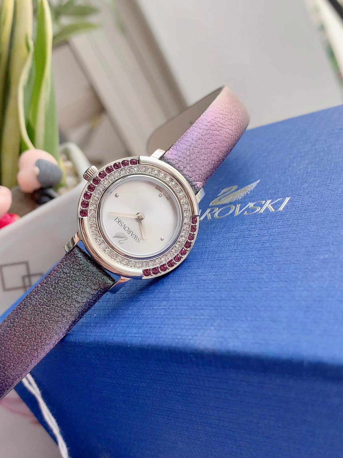 Đồng hồ Swarovski Playful Mini Watch Purple 5344646