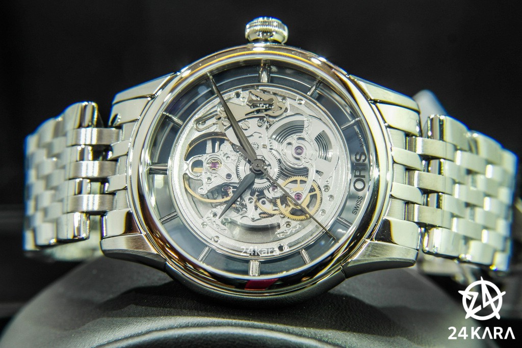 Oris artelier translucent outlet skeleton review