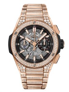 Đồng hồ Hublot Big Bang Integral King Gold Pavé 451.OX.1180.OX.3704