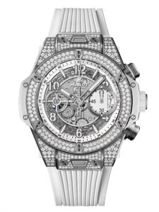 Đồng hồ Hublot Big Bang Unico Titanium White Pavé 441.NE.2010.RW.1704