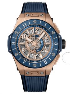 Đồng hồ Hublot Big Bang Unico GMT King Gold Blue Ceramic 471.OL.7128.RX