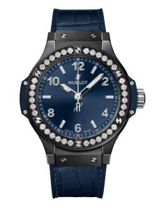 Đồng hồ Hublot Big Bang Ceramic Blue Diamonds 361.CM.7170.LR.1204