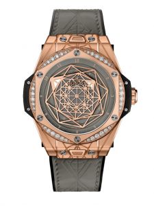 Đồng hồ Hublot Big Bang One Click Sang Bleu King Gold Grey Diamonds 465.OS.7048.VR.1204.MXM20