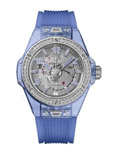 Đồng hồ Hublot Big Bang One Click Blue Sapphire Diamonds 465.JL.4802.RT.1204