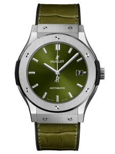 Đồng hồ Hublot Classic Fusion Titanium Green 511.NX.8970.LR