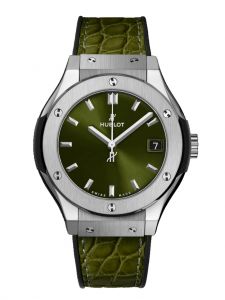 Đồng hồ Hublot Classic Fusion Titanium Green 581.NX.8970.LR