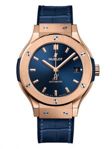 Đồng hồ Hublot Classic Fusion King Gold Blue 565.OX.7180.LR