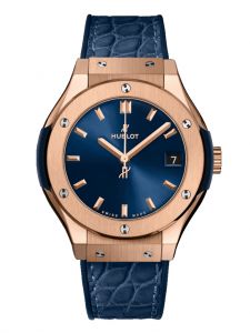 Đồng hồ Hublot Classic Fusion King Gold Blue 581.OX.7180.LR