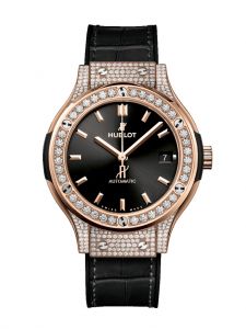 Đồng hồ Hublot Classic Fusion King Gold Pavé 565.OX.1480.LR.1604