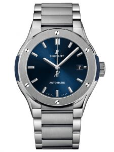 Đồng hồ Hublot Classic Fusion Blue Titanium 510.NX.7170.NX