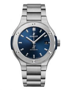 Đồng hồ Hublot Classic Fusion Blue Titanium 568.NX.7170.NX