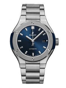 Đồng hồ Hublot Classic Fusion Blue Titanium 585.NX.7170.NX