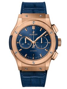 Đồng hồ Hublot Classic Fusion Chronograph King Gold Blue 541.OX.7180.LR