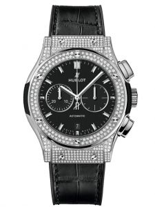 Đồng hồ Hublot Classic Fusion Chronograph Titanium Pavé 541.NX.1171.LR.1704