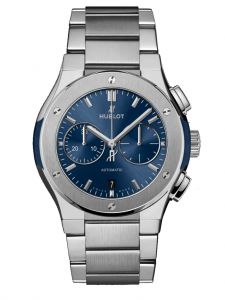 Đồng hồ Hublot Classic Fusion Blue Chronograph Titanium 540.NX.7170.NX