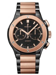 Đồng hồ Hublot Classic Fusion Chronograph Ceramic King Gold Bracelet 520.CO.1180.CO