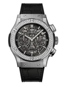 Đồng hồ Hublot Classic Fusion Aerofusion Titanium Diamonds 525.NX.0170.LR.1104