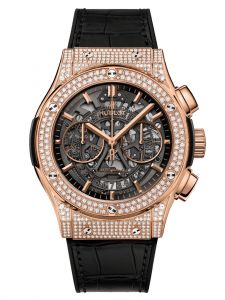 Đồng hồ Hublot Classic Fusion Aerofusion King Gold Pavé 525.OX.0180.LR.1704