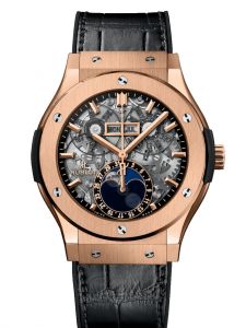 Đồng hồ Hublot Classic Fusion Aerofusion Moonphase King Gold 517.OX.0180.LR