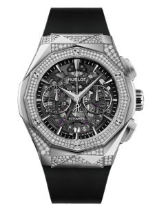 Đồng hồ Hublot Classic Fusion Aerofusion Chronograph Orlinski Titanium Alternative Pavé 525.NX.0170.RX.1804.ORL18