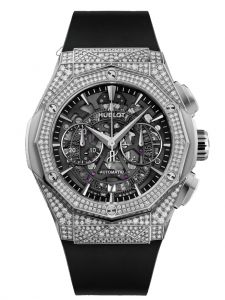 Đồng hồ Hublot Classic Fusion Aerofusion Chronograph Orlinski Titanium Pavé 525.NX.0170.RX.1704.ORL18