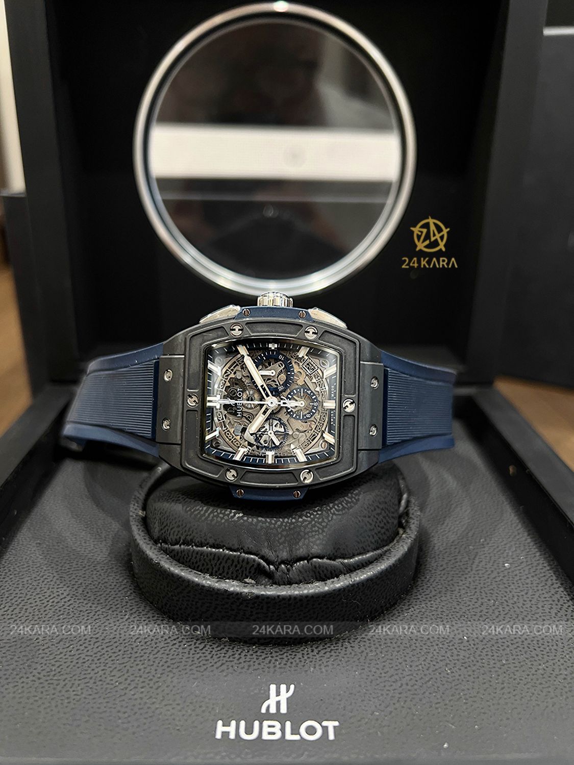 Đồng hồ Hublot Spirit of Big Bang Ceramic Blue 641.CI.7170.LR - Lướt