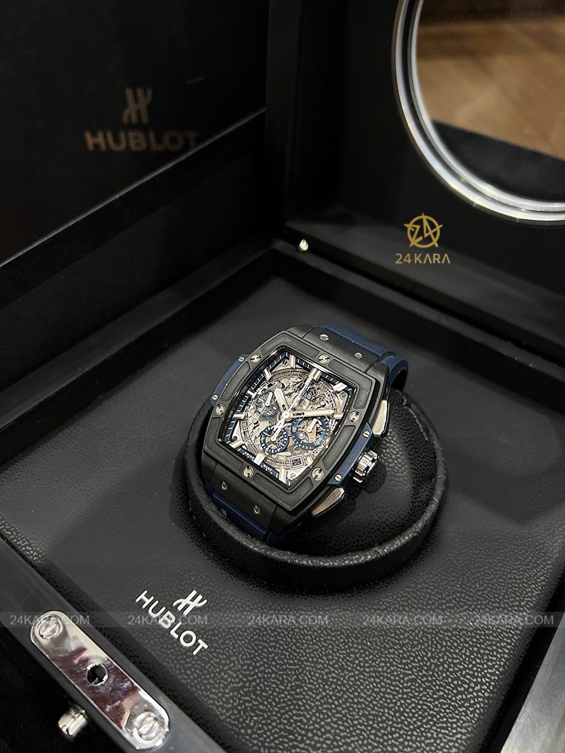 Đồng hồ Hublot Spirit of Big Bang Ceramic Blue 641.CI.7170.LR - Lướt