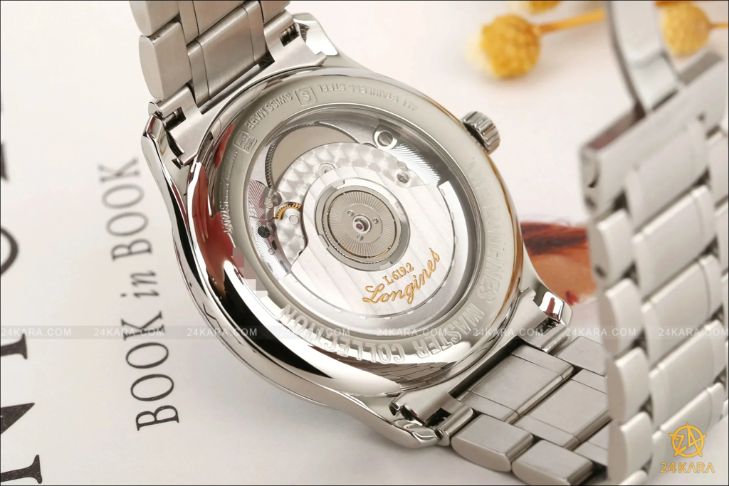 Đồng Hồ Longines Master Collection L2.628.4.57.6 L26284576 Dây Da Nạm Kim Cương - Lướt