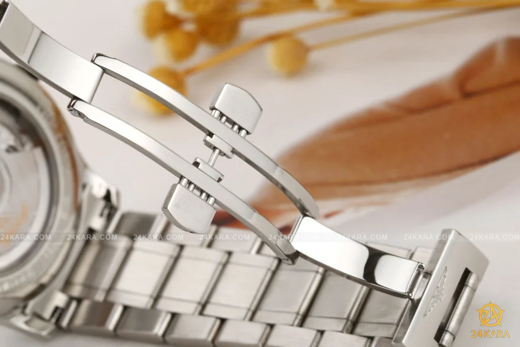 Đồng Hồ Longines Master Collection L2.628.4.57.6 L26284576 Dây Da Nạm Kim Cương - Lướt