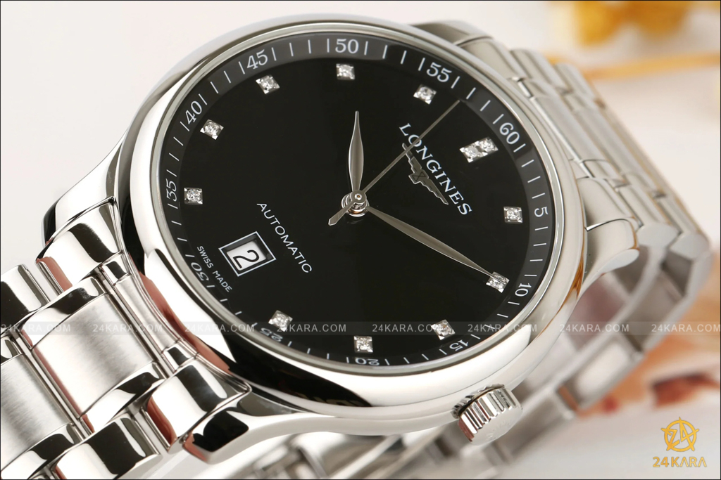 Đồng Hồ Longines Master Collection L2.628.4.57.6 L26284576 Dây Da Nạm Kim Cương - Lướt