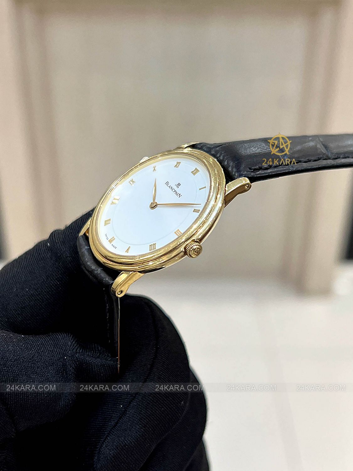 Đồng hồ Blancpain Villeret Ultra-Slim Mechanical 0021-1418-55 - Lướt