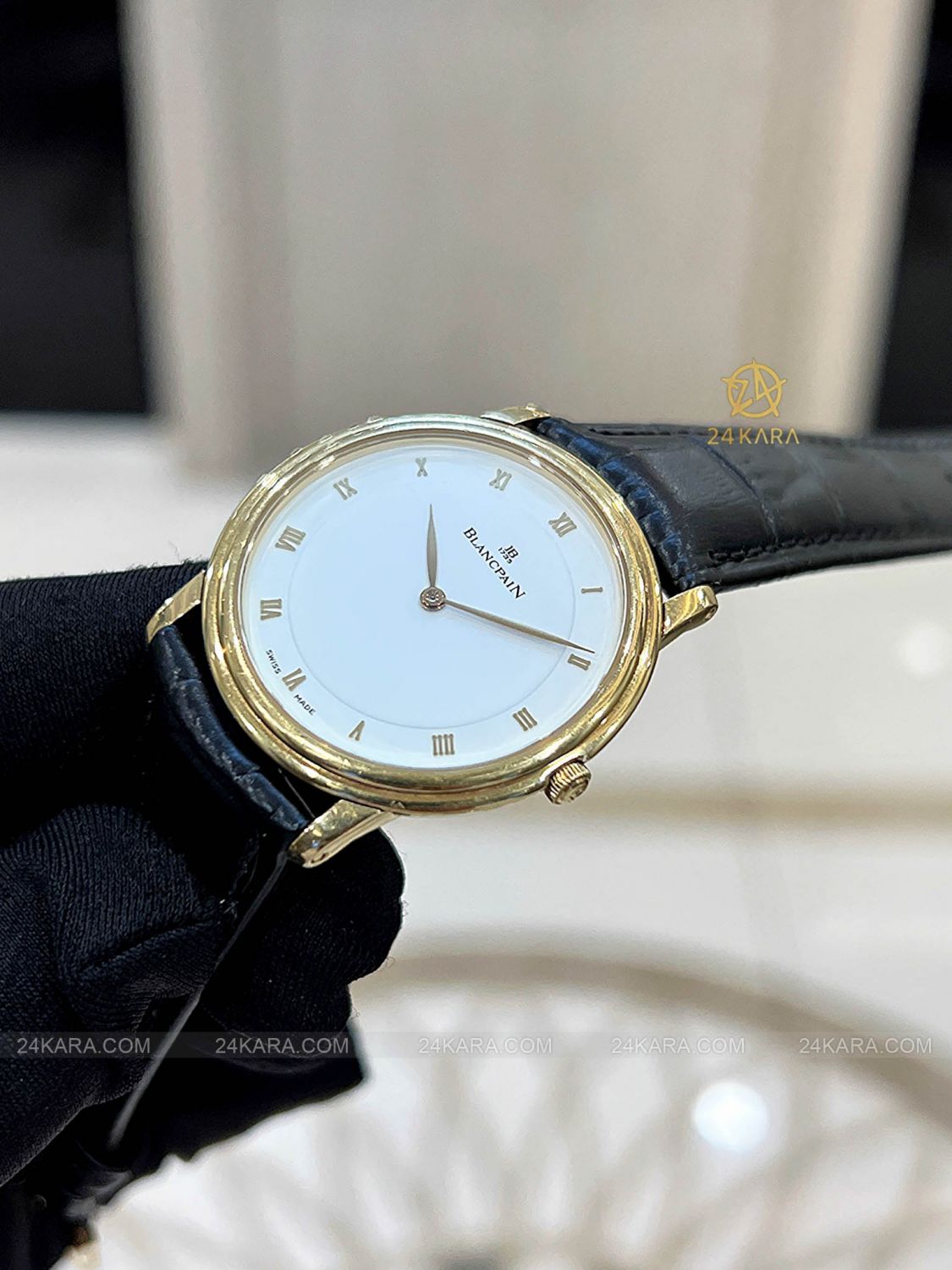 Đồng hồ Blancpain Villeret Ultra-Slim Mechanical 0021-1418-55 - Lướt