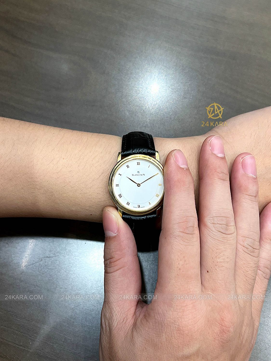 Đồng hồ Blancpain Villeret Ultra-Slim Mechanical 0021-1418-55 - Lướt