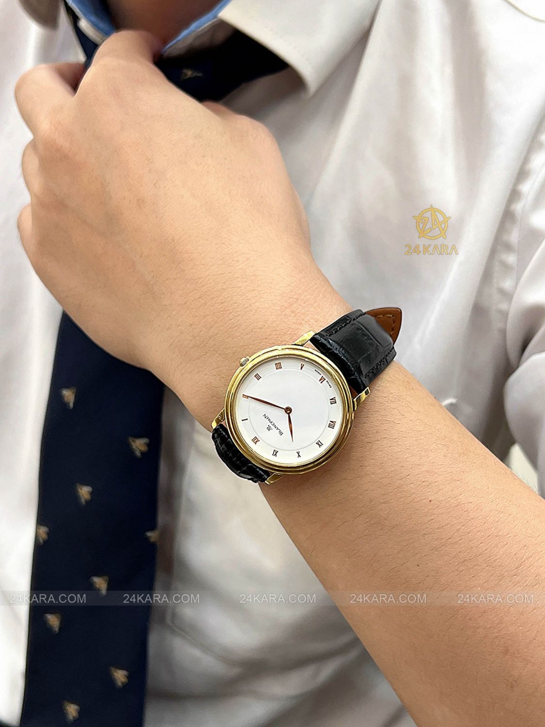 Đồng hồ Blancpain Villeret Ultra-Slim Mechanical 0021-1418-55 - Lướt