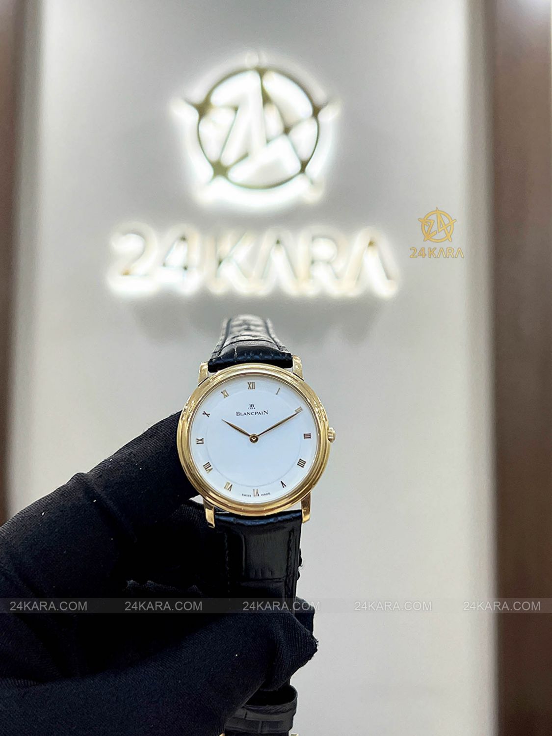 Đồng hồ Blancpain Villeret Ultra-Slim Mechanical 0021-1418-55 - Lướt