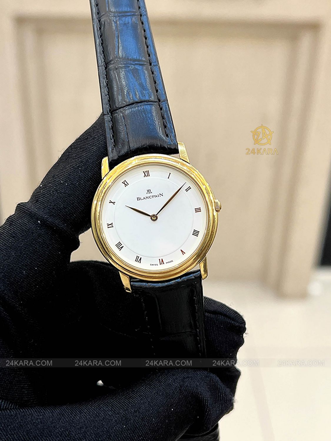 Đồng hồ Blancpain Villeret Ultra-Slim Mechanical 0021-1418-55 - Lướt