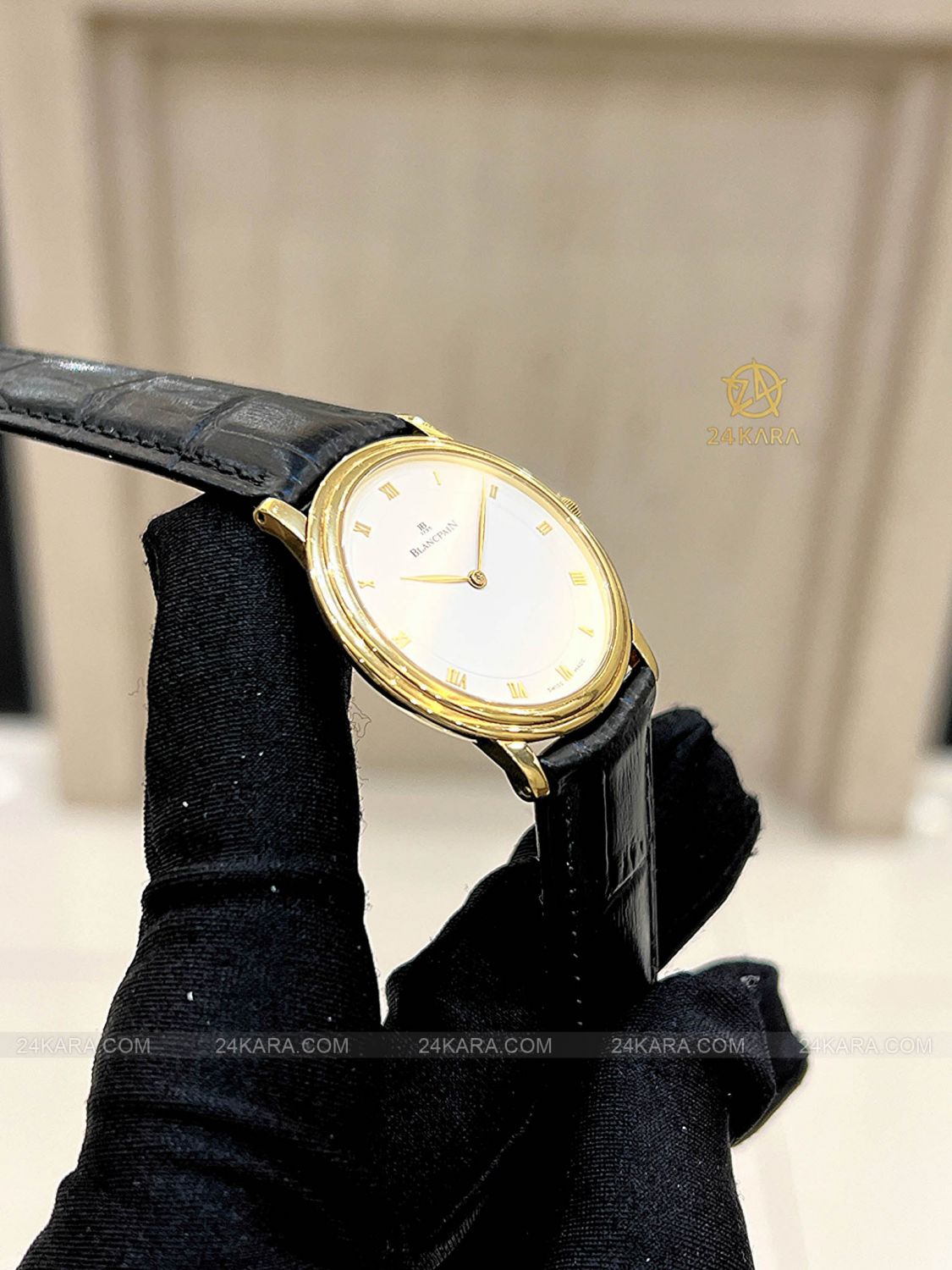 Đồng hồ Blancpain Villeret Ultra-Slim Mechanical 0021-1418-55 - Lướt