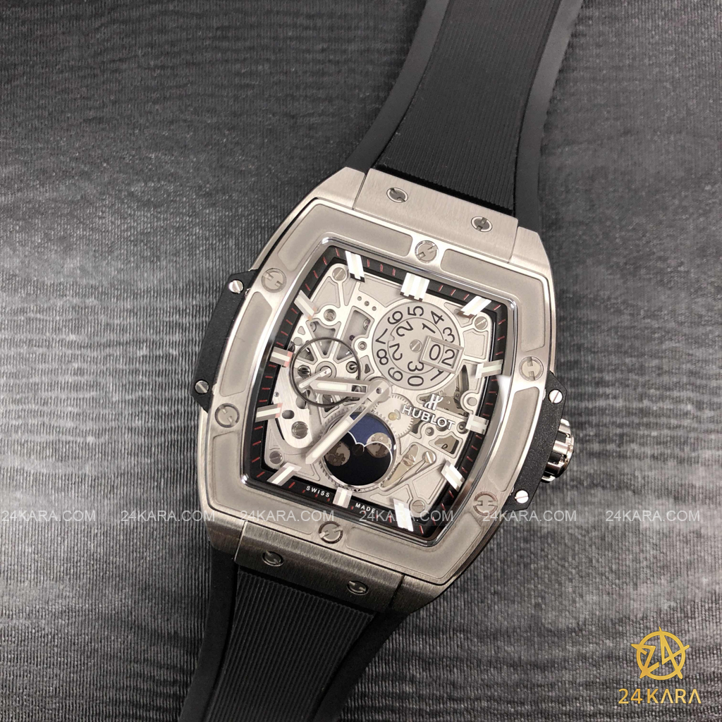 Đồng hồ Hublot Spirit of Big Bang Moonphase Titanium 647.NX.1137.RX - Lướt