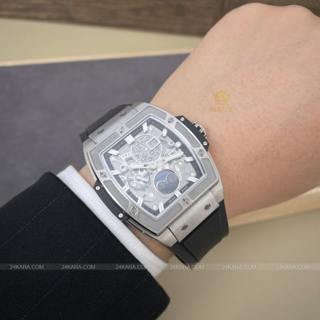 Đồng hồ Hublot Spirit of Big Bang Moonphase Titanium 647.NX.1137.RX - Lướt