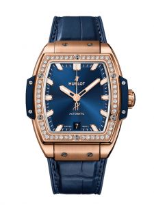 Đồng hồ Hublot Spirit of Big Bang King Gold Blue Diamonds 665.OX.7180.LR.1204