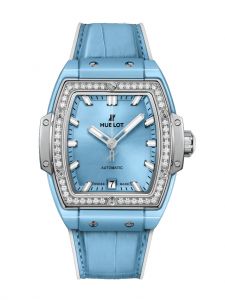 Đồng hồ Hublot Spirit of Big Bang Light Blue Ceramic Titanium Diamonds 665.EN.891L.LR.1204