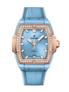 Đồng hồ Hublot Spirit of Big Bang Light Blue Ceramic King Gold Diamonds 665.EO.891L.LR.1204