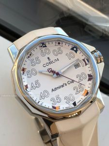 Đồng hồ Corum Admiral's Cup Competition 40 White Steel 01.0010