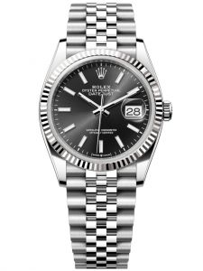 Đồng hồ Rolex Datejust M126234-0015 126234-0015 Oystersteel và vàng trắng, mặt số đen sáng