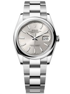 Đồng hồ Rolex Datejust Perpetual M126200-0002 126200-0002 Oyster, mặt số bạc