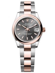 Đồng hồ Rolex Datejust M278241-0017 278241-0017 Oystersteel và vàng Everose mặt số slate