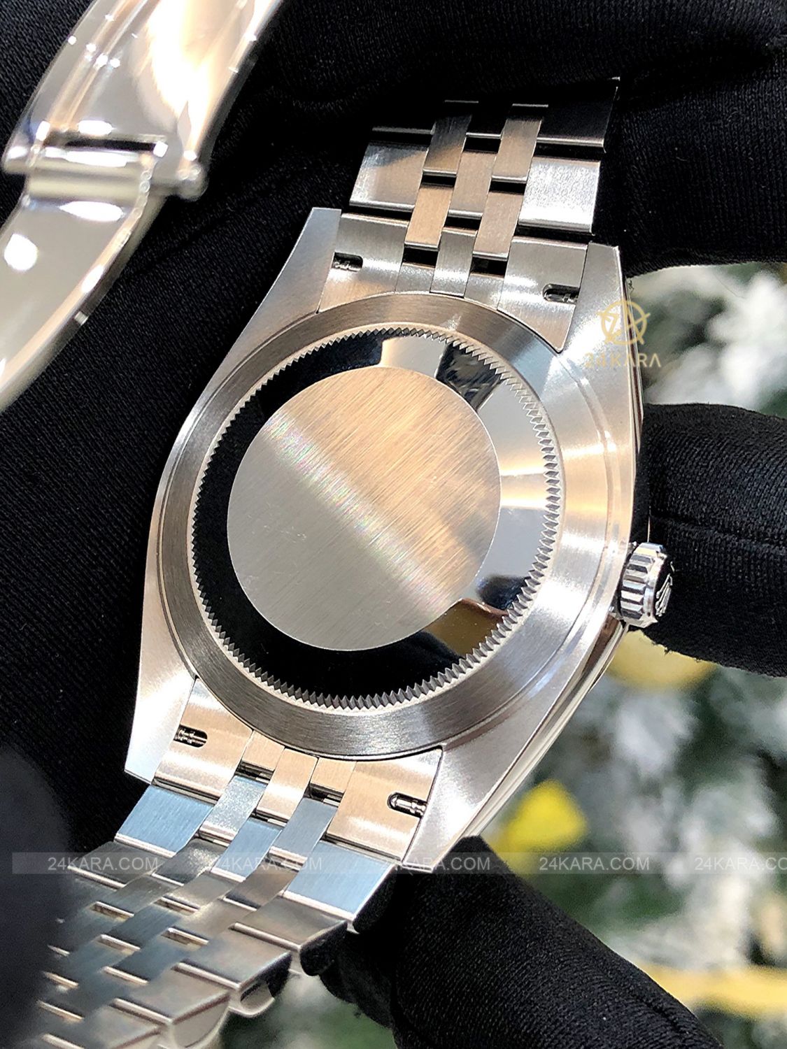 Đồng hồ Rolex Datejust 41 M126334-0016 126334-0016 Vàng Trắng 18ct Mặt xanh sáng Cọc số Kim cương