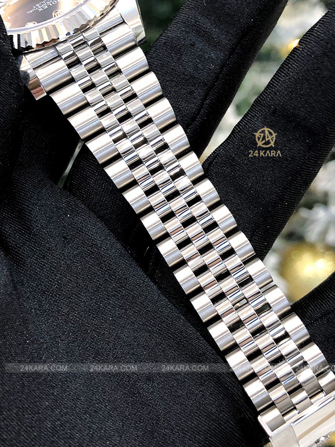 Đồng hồ Rolex Datejust 41 M126334-0016 126334-0016 Vàng Trắng 18ct Mặt xanh sáng Cọc số Kim cương