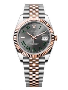 Đồng hồ Rolex Datejust Wimbledon M126331-0016 126331-0016 Oystersteel và vàng Everose, mặt số slate